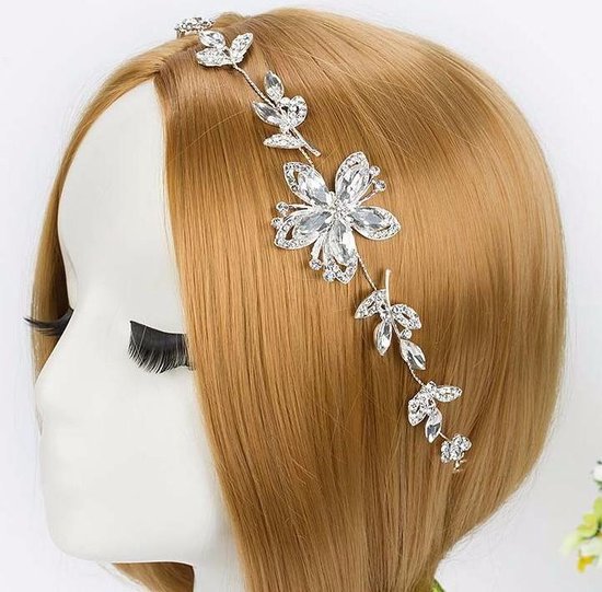 Haarklem wit elegant Sieraden Haaraccessoires Haarklemmen 