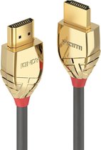 HDMI Cable LINDY 37863 3 m Grey Golden