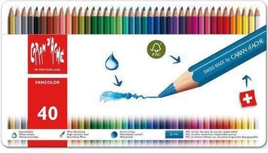 Kleurpotloden Caran d’Ache Fancolor