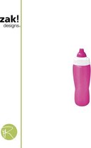 ZaK!Designs Squeeze Drinkfles - To Go - 81 cl. - Roze