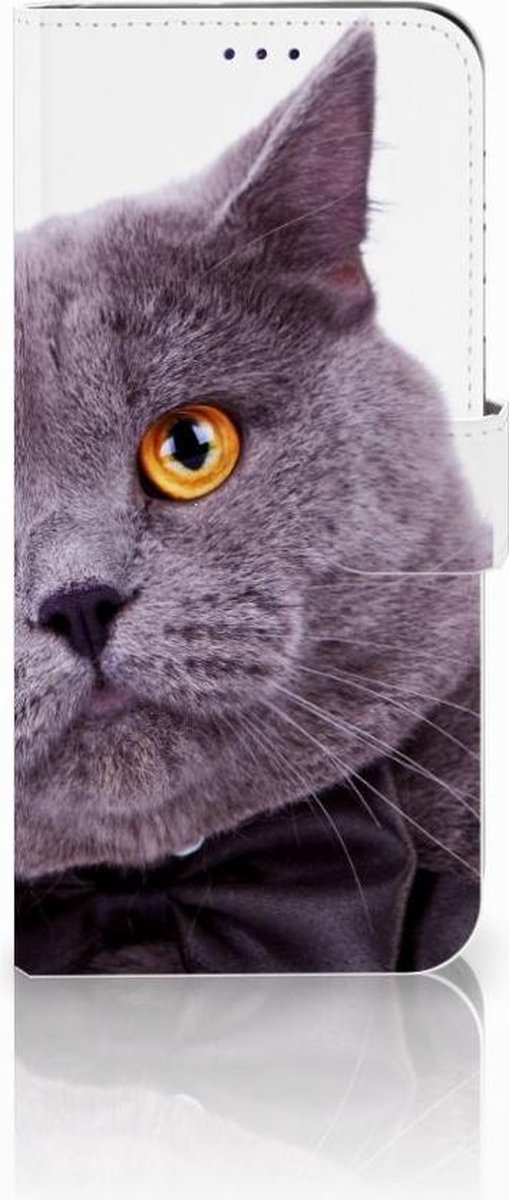 Samsung Galaxy A50 Telefoonhoesje met Pasjes Kat