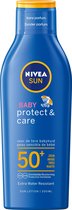 Bol.com Nivea - UV-zonnemelk voor baby's - Sun Protect hydrate Baby SPF50+ - maat 200ml aanbieding