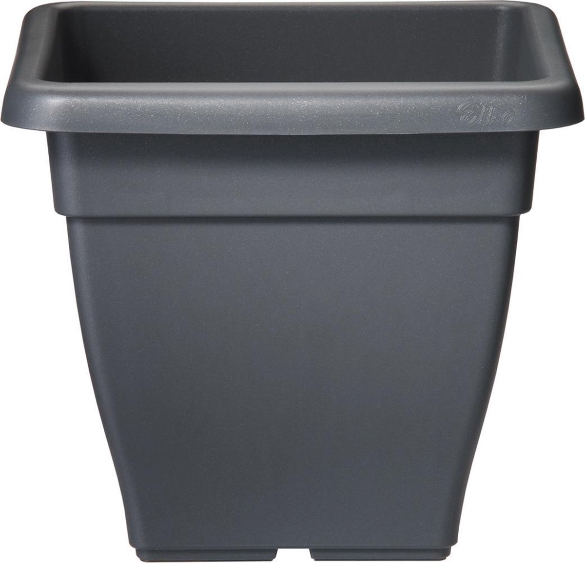 Elho torino campana vierkant 30 cm - Antraciet