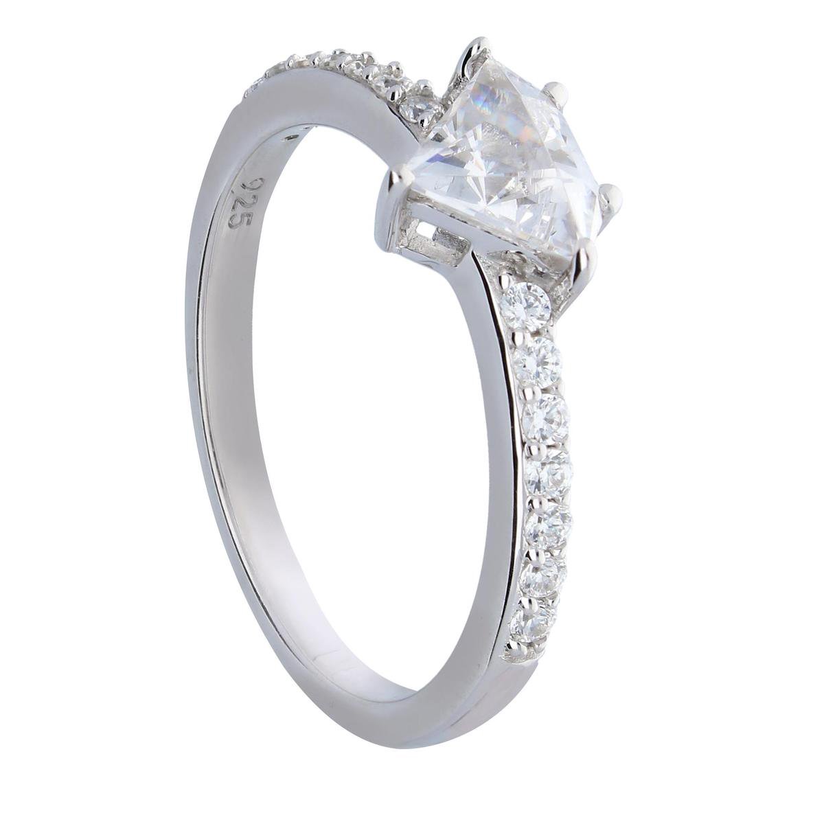 Diamonfire Zilveren Fantasiering Diamond Shape Stone 814.0442.185