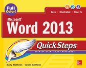 Microsoft(R) Word 2013 Quicksteps