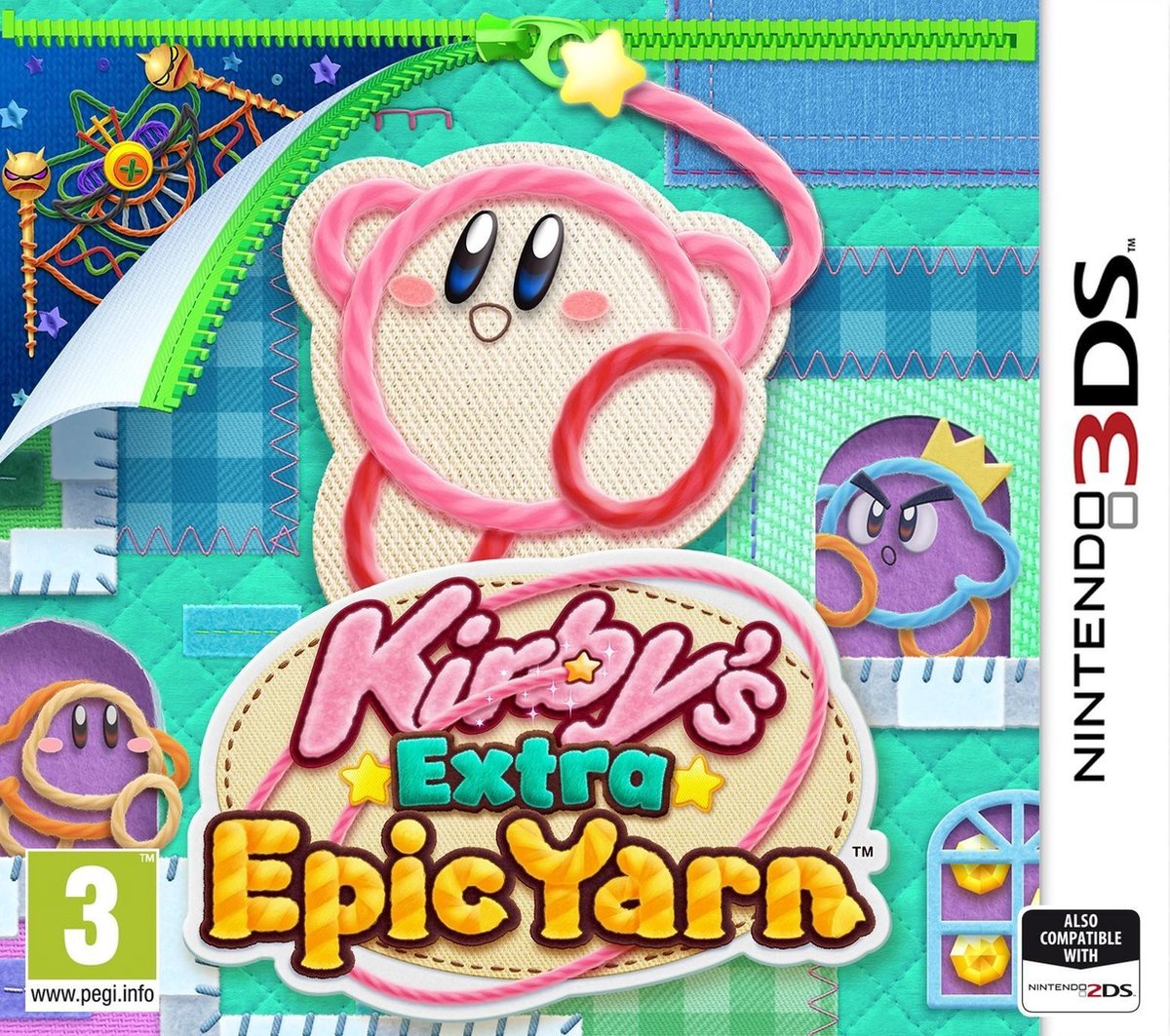 Kirby's Extra Epic Yarn 3DS - Nintendo