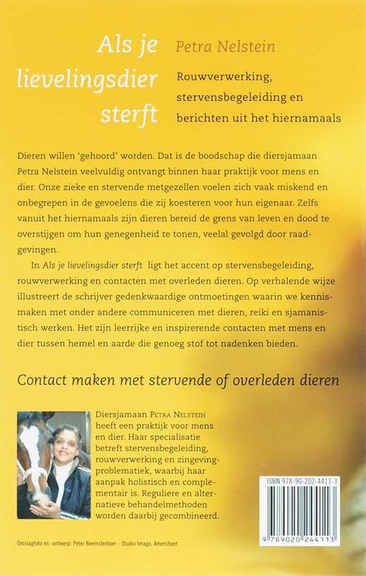 Als je lievelingsdier sterft, P. Nelstein 9789020244113 Boeken bol Als je lievelingsdier sterft, P. Nelstein 9789020244113 Boeken bol