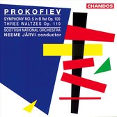 Prokofiev: Symphony no 5 etc / Jarvi, Scottish National Orchestra