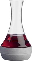 Design wijn koeler van speksteen met glazen karaf "Carafina