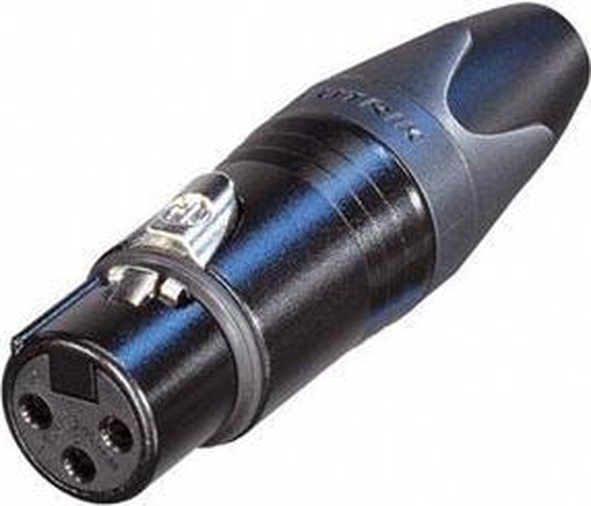 NEUTRIK - XLR KABELDEEL, 3-POLIG VROUWELIJK, VERZILVERD, ZWART (NC3FXX-BAG)