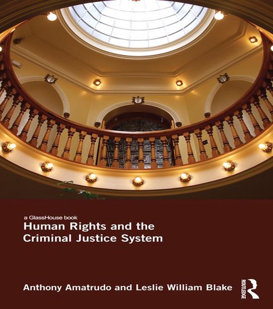 Human Rights and the Criminal Justice System - cover