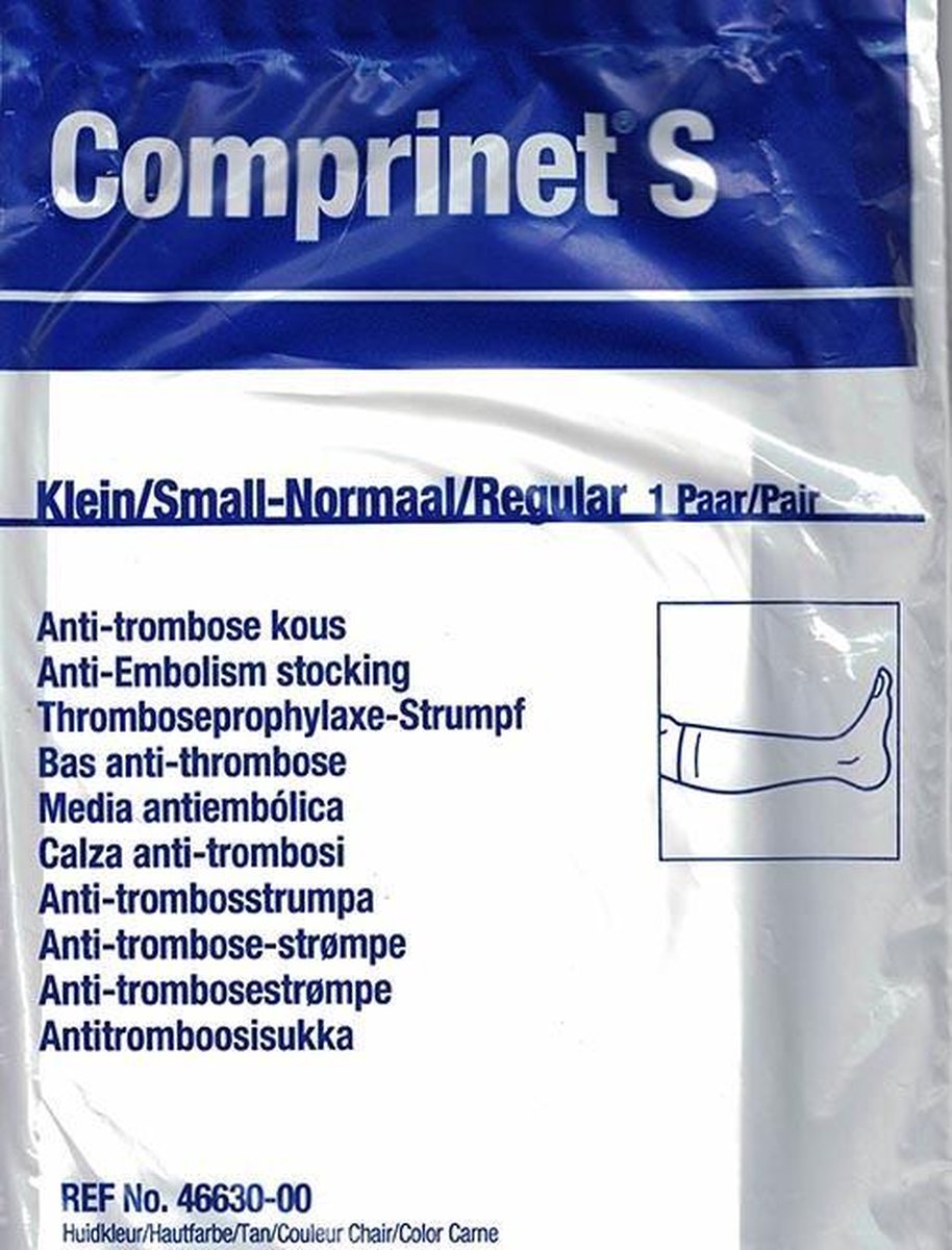 Anti-trombose kniekous 'Comprinet S', kuitomvang(maat S): 23-30 cm... |  bol.com