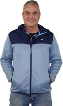 BJØRNSON Zomer Sweatvest Heren Blauw - M - SIXTEN