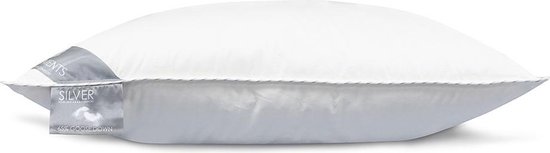 Heckett & Lane Silver - Duvet - Oreiller - Moyen - 60x70 cm - Blanc