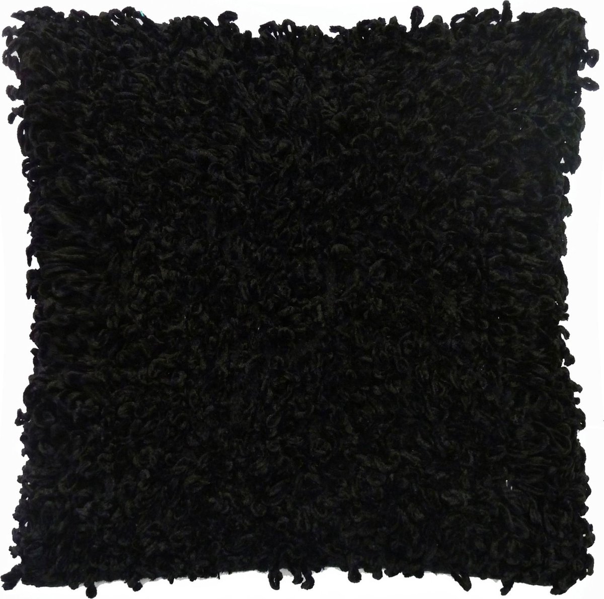 Dutch Decor Kussenhoes Livorno 45x45 Cm Zwart