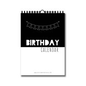 Birthdaycalendar | Verjaardagskalender | Engelstalig
