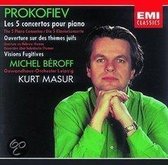Prokofiev: Les 5 Concertos Pour Piano, etc / Beroff