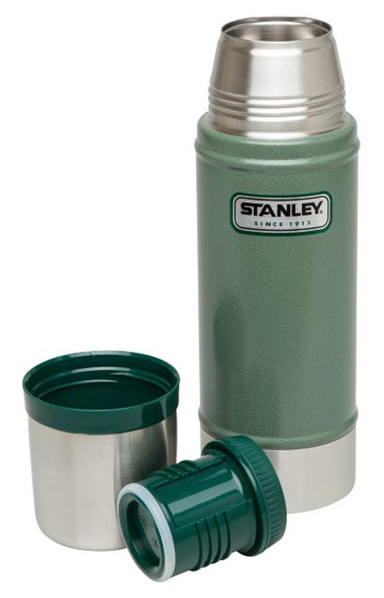 Stanley Classic Vacuum Bottle Thermosfles - 470 ml - RVS - Hammertone Green  | bol