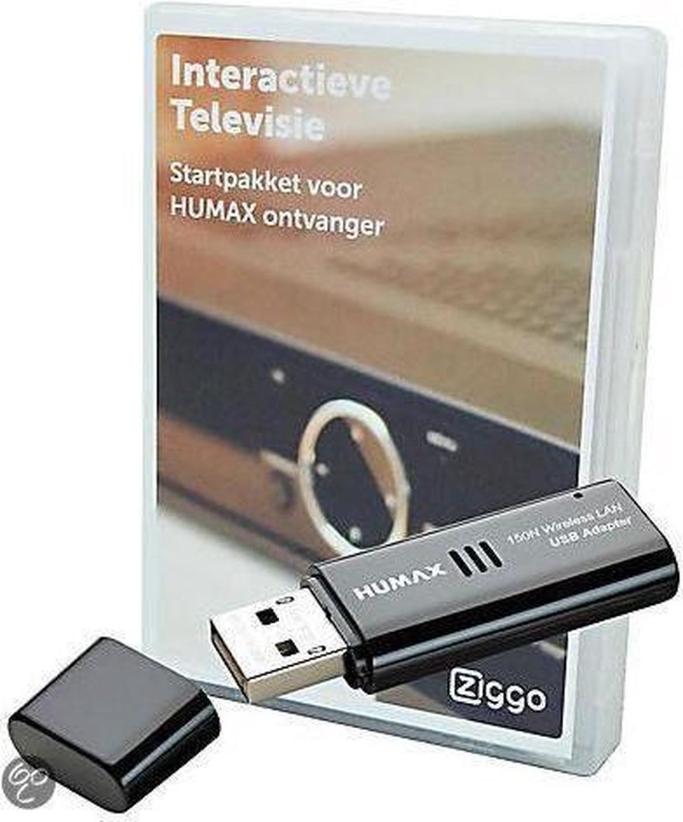 Oxide overschrijving Converteren Humax Ziggo startpakket - Met Ziggo smartcard en WiFi dongle voor digitale  televisie... | bol.com