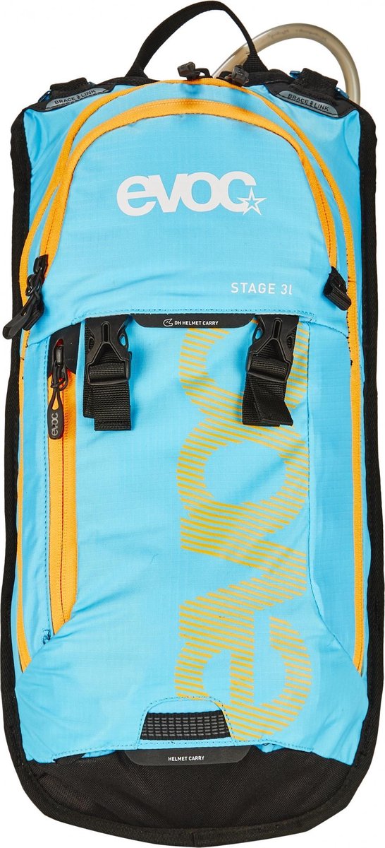 Evoc Stage fietsrugzak 3 L + Hydration Bladder 2 L blauw