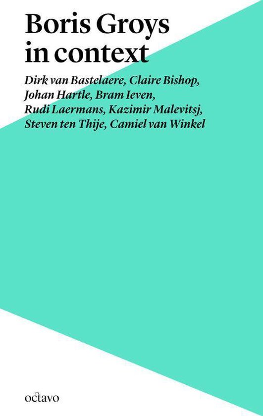 Cover van het boek 'Boris Groys in context'