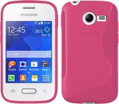 Samsung Galaxy Pocket 2 Silicone Case s-style hoesje Roze