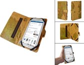 Luxe Book Cover voor Xoro Telepad 730 met retro wereldkaart, merk i12Cover