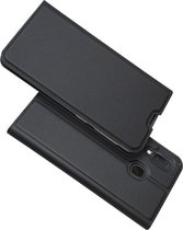 Luxe zwart agenda wallet hoesje Samsung Galaxy A20e