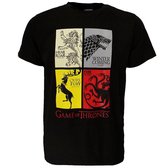 Game of Thrones Heirs to the Throne T-Shirt Zwart