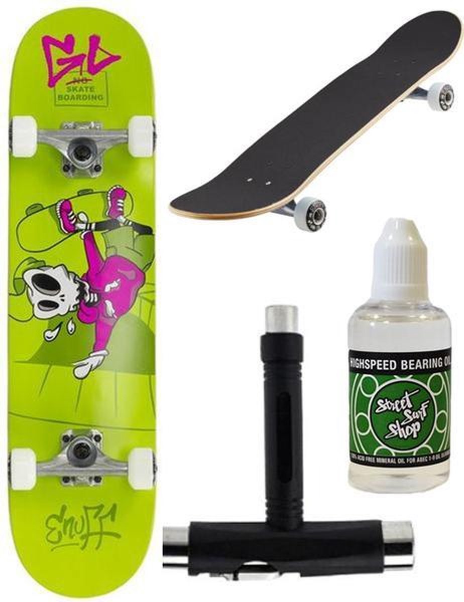 Enuff Skully Mini Skateboard + Onderhoudspakket