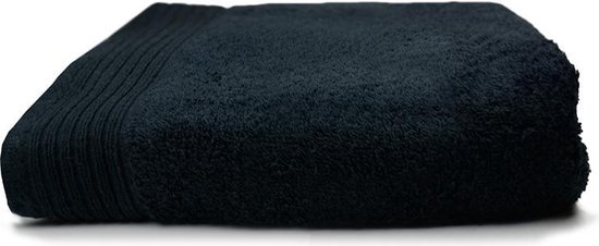 The One Voordeel Handdoeken DeLuxe Zwart 5 stuks 50x100cm