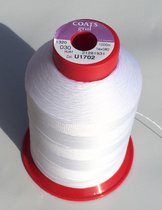 Saliseal |Wit Polyester naaigaren voor Bootkap, Tent en Zonwering