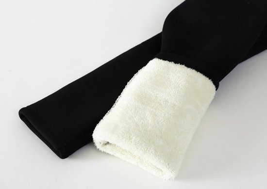 Elastische Fleece Broek - Warm, Comfortabel, Dik en Zacht | bol