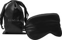 SIMIA™ Premium Zijden Slaapmasker + Opbergzakje - 