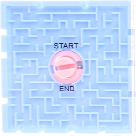 Afbeelding van het spel Toi-toys Hersenkraker Labyrinth Puzzel 6 Cm Blauw