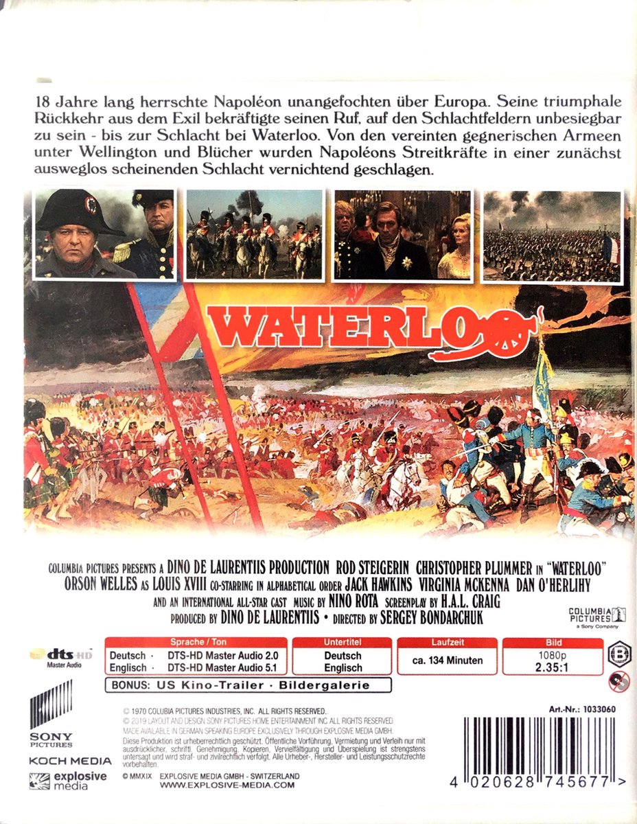 Waterloo [Bluray] (Bluray), Abba Dvd's bol