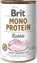 BRIT Mono Protein Rabbit - Hondenvoer - 6 x 400 g