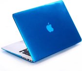 Lunso - cover hoes - MacBook Pro 13 inch (Non-Retina) - Glanzend Lichtblauw