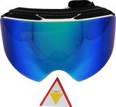 Toubkai TPU Ultra-Light Frame. Ski/Snowboard Goggle - 100% UVA UVB UVC Bescherming