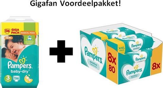 Pampers Voordeel Pakket Maat 3 | bol.com