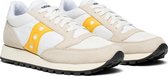 Saucony - Dames Sneakers Jazz Original Vintage Cement/Yellow - Wit - Maat 38