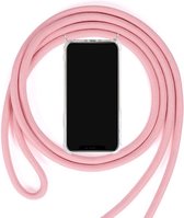 Telefoon hoesje voor Iphone XI met roze koordje