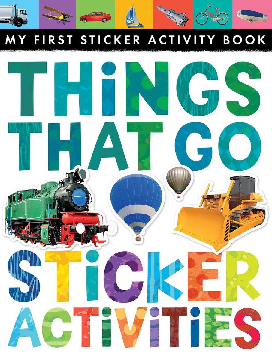 Things That Go Sticker Activities - Jonathan Litton