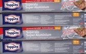 Super Aluminium - 10 m x 29,5 cm - 4 rollen