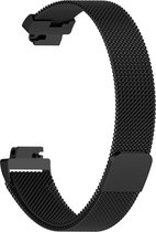 Milanees bandje Zwart geschikt voor Fitbit Inspire (HR, 2)