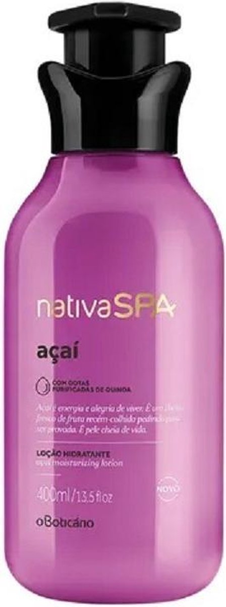 o Boticário NativaSPA Hydraterende bodylotion Açaí 400ml