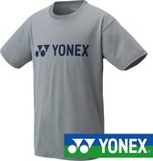 Yonex heren t shirt - donker grijs - maat M