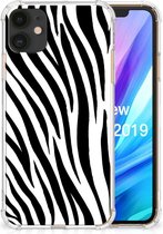 Geschikt voor iPhone 11 Case Anti-shock Zebra