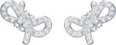 Swarovski Lifelong Bow Oorbellen  - Zilver