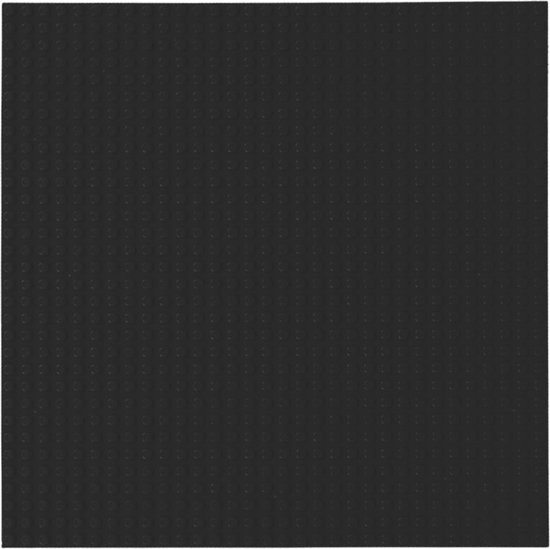 Strictly BRIKS LBP32BK Bouwplaat 32x32 Zwart